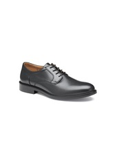 Johnston & Murphy Men's Mason Plain Toe Shoes - Black Full Grain