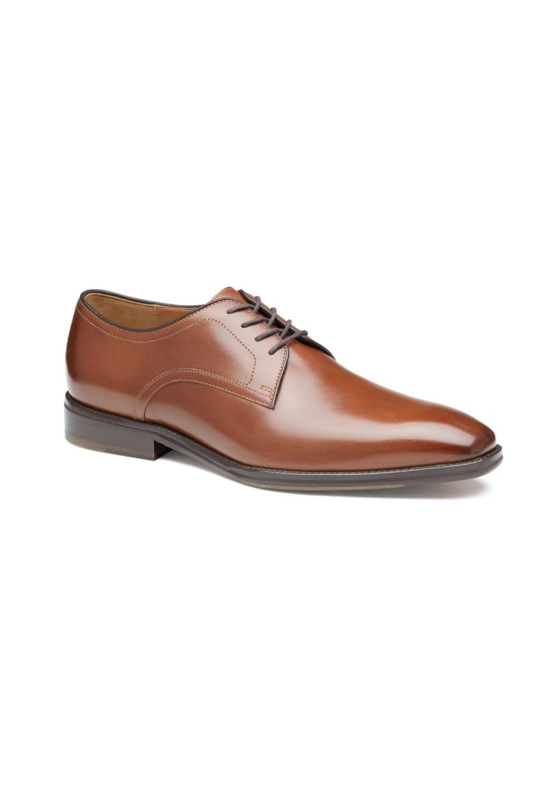 Johnston & Murphy Men's Sullivan Plain Toe Shoes - Tan