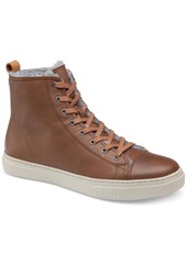 Johnston & Murphy Men's Toliver Shearling-Lined High-Top Sneakers Men's Shoes