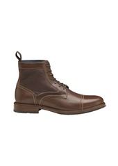 Johnston & Murphy Men's Xc Flex Raleigh Cap Toe Shearling Boots - Mahogany