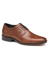 Johnston & Murphy Novick Cap Toe Derby - Wide Width Available in Tan at Nordstrom Rack