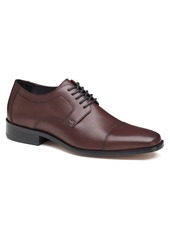 Johnston & Murphy Novick Cap Toe Derby - Wide Width Available in Tan at Nordstrom Rack