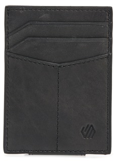 Johnston & Murphy RFID Card Case with Money Clip in Black at Nordstrom Rack