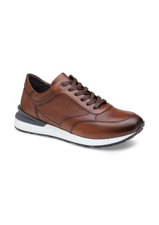 JOHNSTON & MURPHY COLLECTION Johnston & Murphy Briggs Jogger Sneaker in Brown at Nordstrom Rack