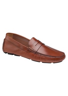 JOHNSTON & MURPHY COLLECTION Johnston & Murphy Dayton Penny Loafer in Cognac at Nordstrom Rack