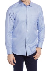 Johnston & Murphy Stacked Triangle Print Button-Up Shirt