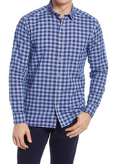 Men's Johnston & Murphy Washed Linen & Cotton Button-Up Shirt