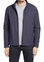 Men's Johnston & Murphy Xc4 Textured Melange Zip-Up Jacket