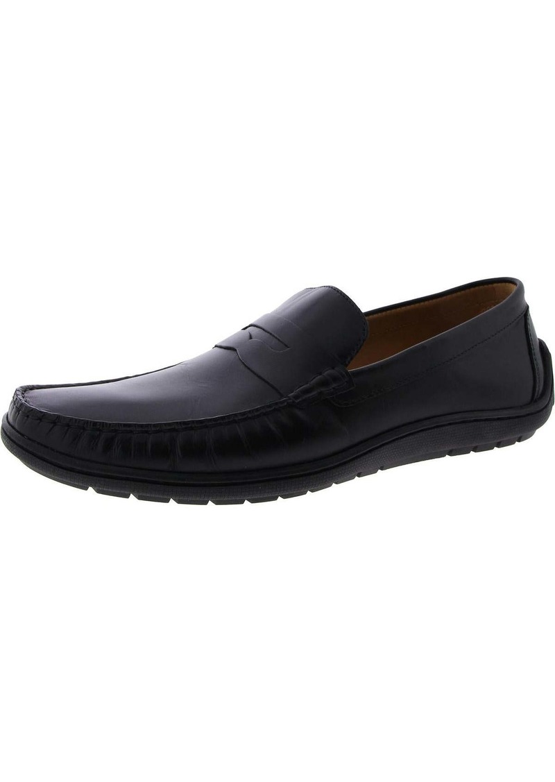 Johnston & Murphy Mens Leather Penny Loafers