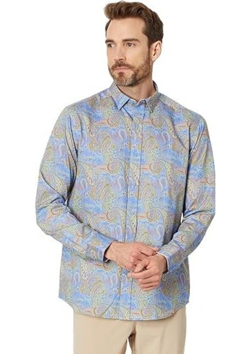 Johnston & Murphy Printed Cotton Shirt