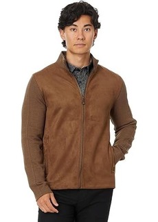 Johnston & Murphy Suede Full Zip