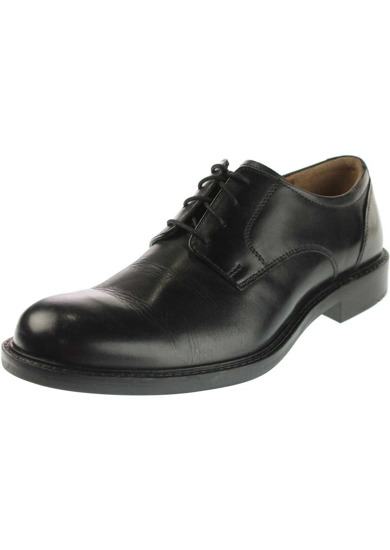 Johnston & Murphy Tabor Mens Leather Plain Toe Derby Shoes