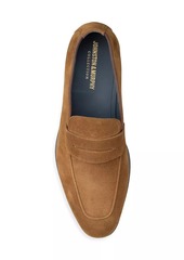 Johnston & Murphy Taylor Suede Penny Loafers