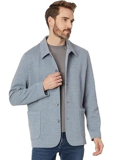 Johnston & Murphy Xcflex Knit Full Button Blazer