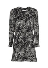 Joie Acey Leopard Print Dress