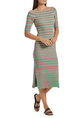 Joie Cedar Stripe Knit Midi Dress