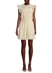Joie Cotton Mini A-line Dress