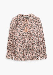 Joie - Dracha floral-print cotton blouse - Pink - L