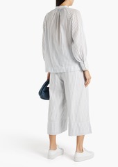 Joie - Hollis striped cotton culottes - Blue - L
