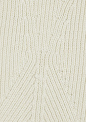 Joie - Lucian pointelle-trimmed cotton-blend top - White - M