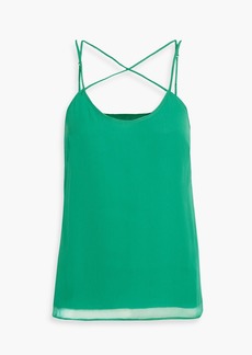 Joie - Maywood silk-georgette camisole - Green - XS