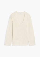 Joie - Orian crochet-knit cotton sweater - White - S