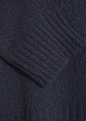 Joie - Orian crochet-knit cotton sweater - Blue - XS