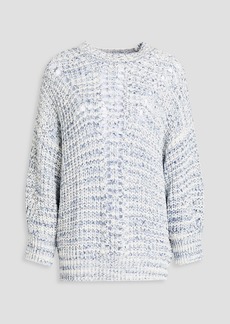 Joie - Willey marled cotton sweater - White - XXS