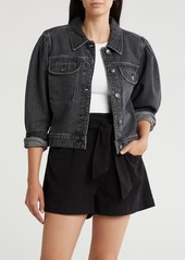 Joie Aubryn Denim Jacket in Dark Baltic at Nordstrom Rack