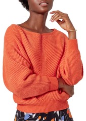 Joie Kristine Boat Neck Ribbed Sweater