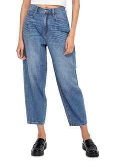 Joie Cordelia Carrot High Rise Ankle Tapered Jeans in Soho Wash