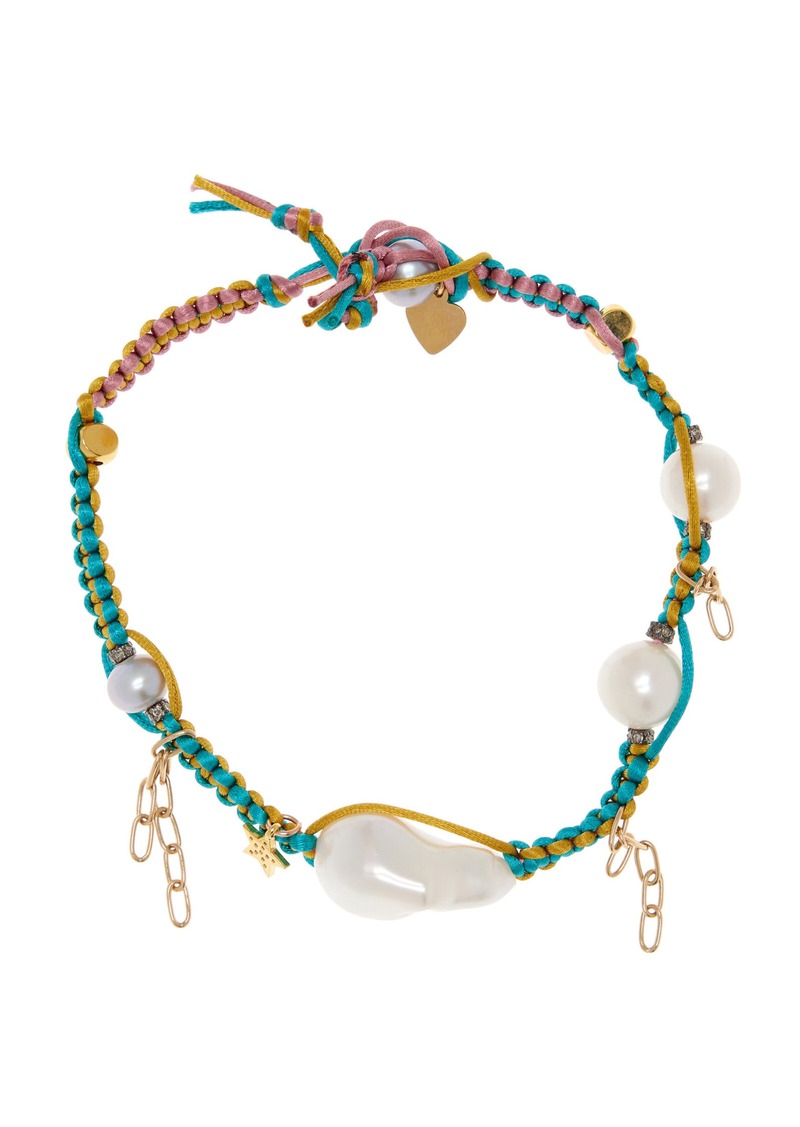 Joie DiGiovanni - Metallic Dream Sky 18K Gold Multi-Stone Necklace - Multi - OS - Moda Operandi - Gifts For Her