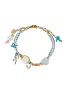 Joie DiGiovanni - Spring Magic Knotted Silk Multi-Stone Bracelet - Multi - OS - Moda Operandi - Gifts For Her