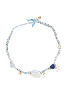 Joie DiGiovanni - Summer Dream Knotted Silk Multi-Stone Necklace - Multi - OS - Moda Operandi - Gifts For Her