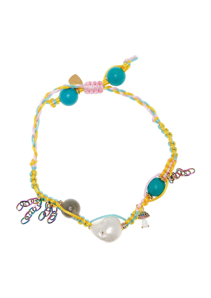 Joie DiGiovanni - Tripping Turquoise Stainless Steel Multi-Stone Bracelet - Multi - OS - Moda Operandi - Gifts For Her