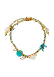 Joie DiGiovanni - Turquoise Sunrise Knotted Silk Bracelet - Multi - OS - Moda Operandi - Gifts For Her