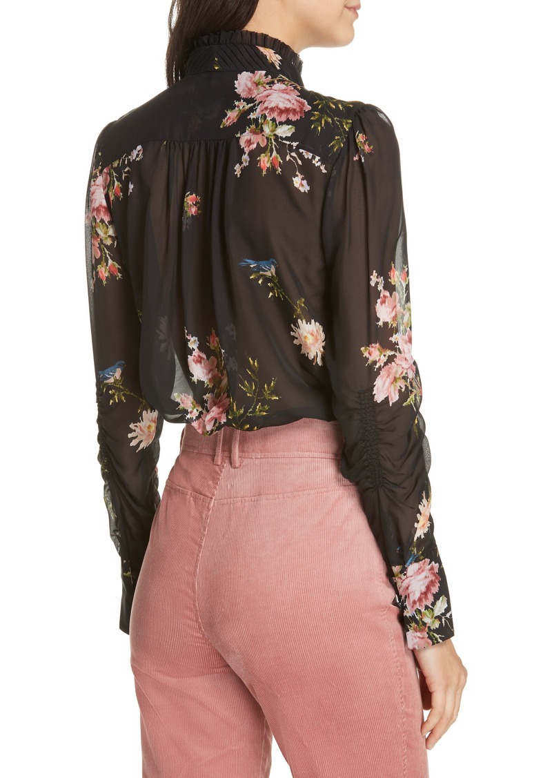 joie elzie silk blouse