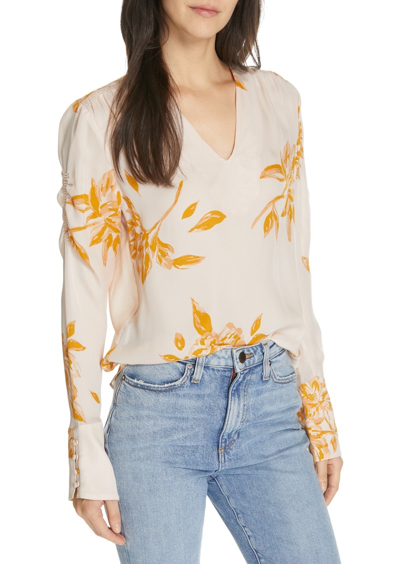 Joie Joie Galvin Floral Silk Top | Tops