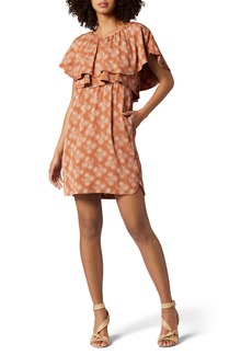 Joie Georgia Floral A-Line Dress in Sierra And Bleached Sand at Nordstrom Rack