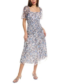 Joie Gillian Silk Midi Dress