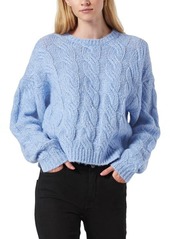 Joie Hyannis Cable Sweater in Powder Blue at Nordstrom