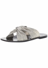 Joie Women's Bentia Flat Sandal Ivory ring Lizard