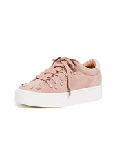 Joie Women's Handan Sneakers  Pink Off White  Medium US