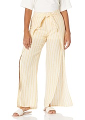 Joie Women's Sahira Linen Stripe Pants  l