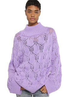 Joie Womens Women's IMAAN Sweater in DEEP Lavender