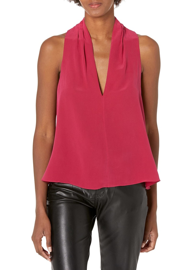 Joie Womens Women's Ocana Top DEEP Fuchsia XL