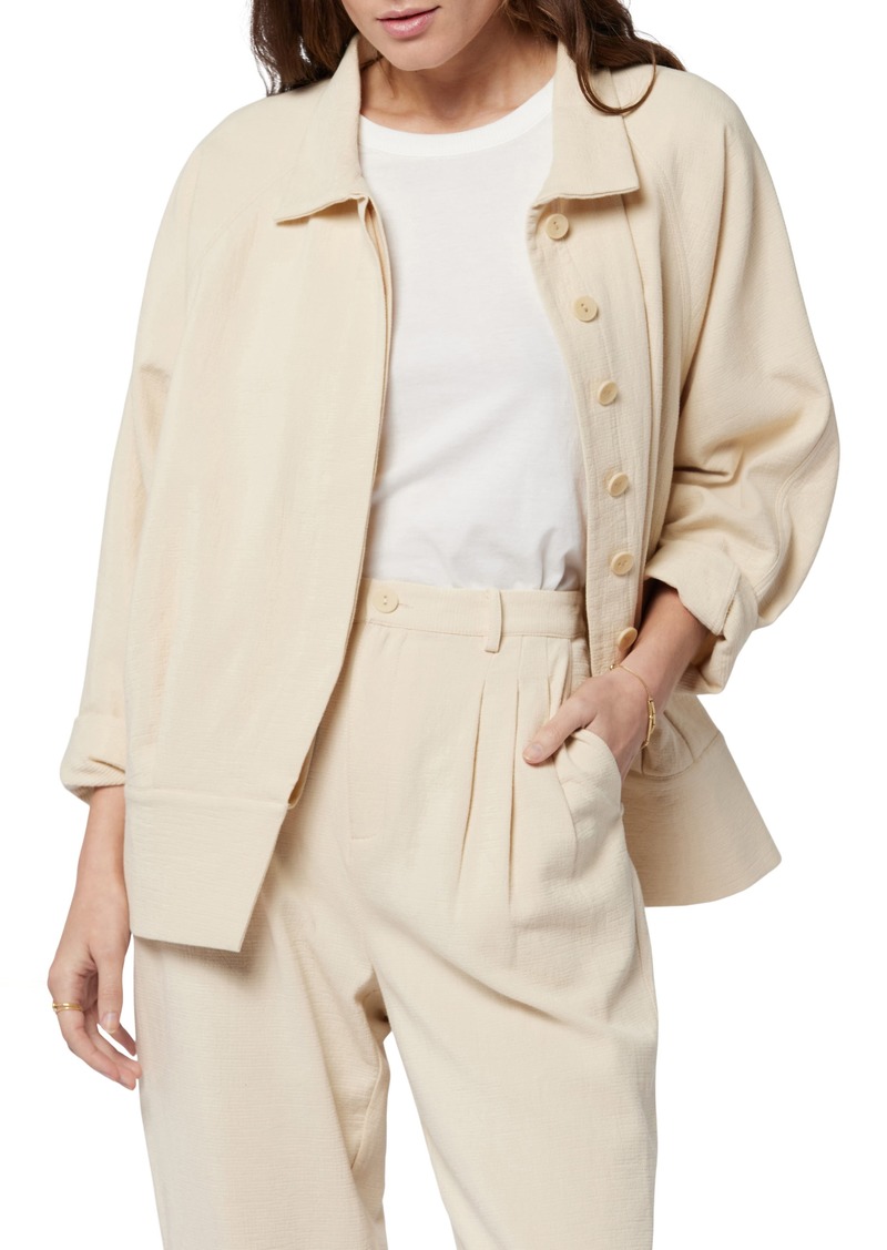 Joie Yves Cotton Jacket in Bleached Sand at Nordstrom Rack