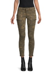 Joie Park Camouflage Cargo Skinny Pants