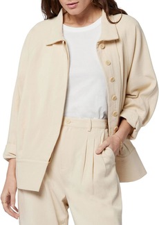 Joie Womens Cotton Textured Shirt Jacket