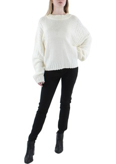 Joie Womens Textured Crewneck Pullover Sweater